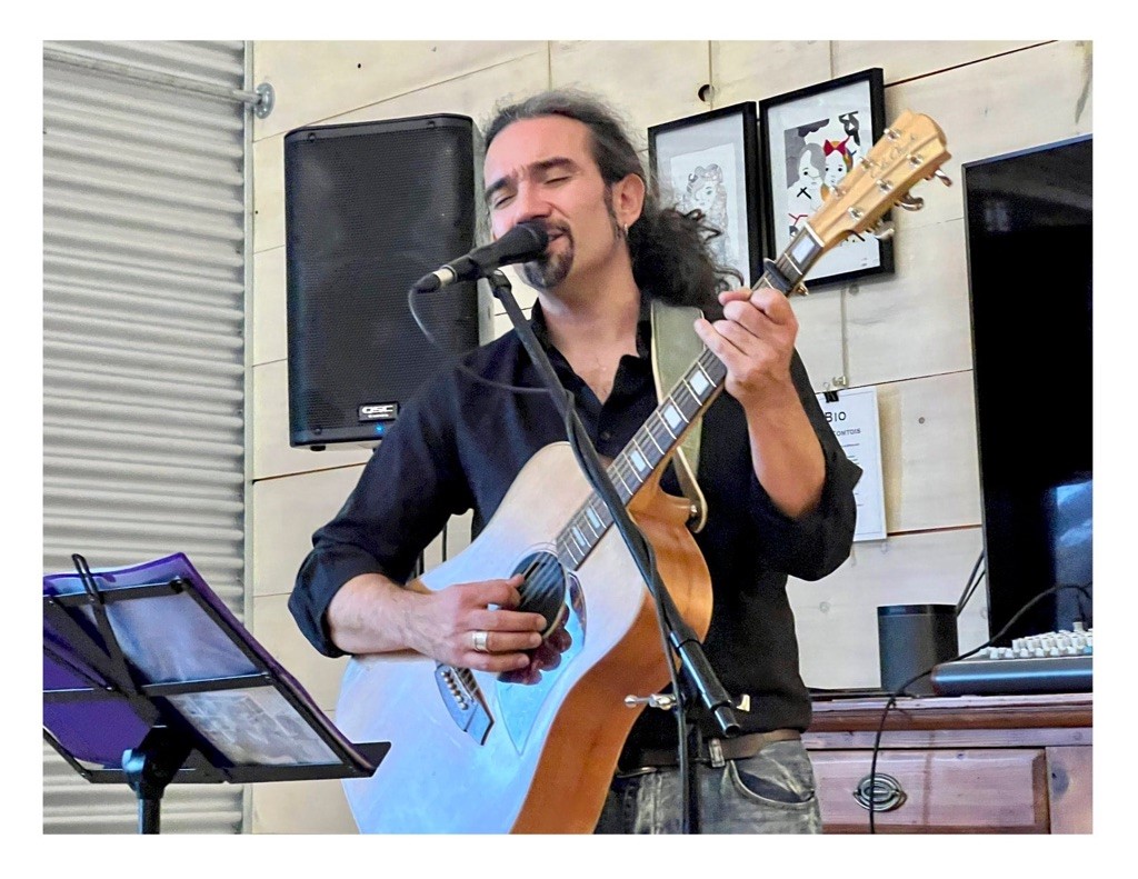 Joe Dassin Au jardin - Spectacle guitare et voix, par Clément Courtois